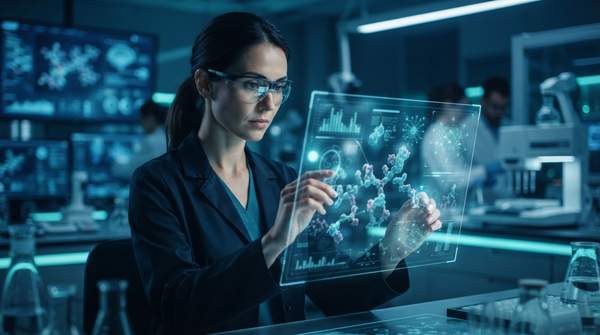 Editorial illustration for How AI Is Used in Cancer Care: Drug Discovery, Diagnostics, and Personalized Treatment